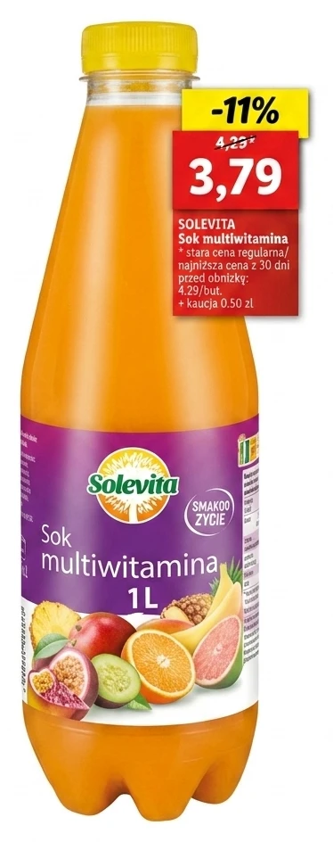 Solevita Sok multiwitamina