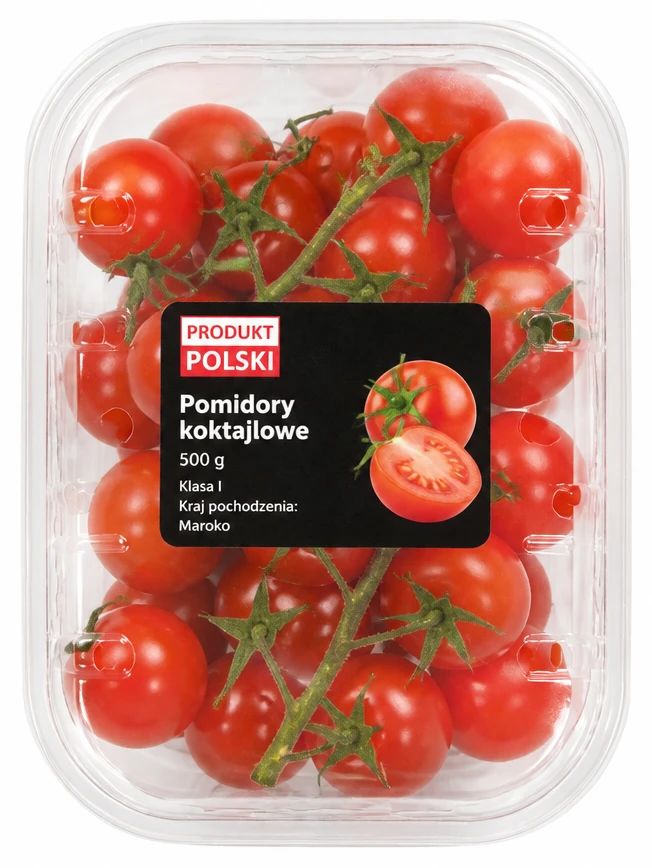 Pomidory koktajlowe