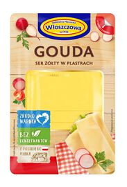 Włoszczowa Ser Gouda plastry 400 g