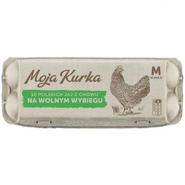 Moja Kurka Jaja wolny wybieg M 10 szt.