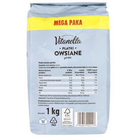 Vitanella Płatki owsiane górskie 1 kg