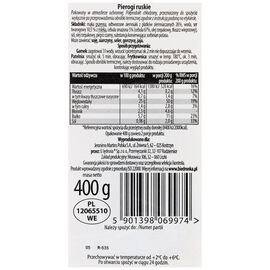 Nasze Smaki Pierogi ruskie 400 g