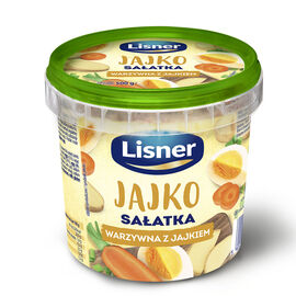 Lisner Jajko sałatka warzywna z jajkiem 500 g