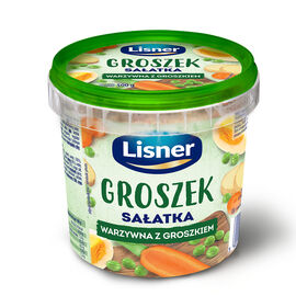 Lisner Groszek sałatka warzywna z groszkiem 500 g