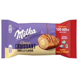 Milka Choco Croissant Rogalik z ciasta francuskiego z nadzieniem o smaku waniliowym 50 g