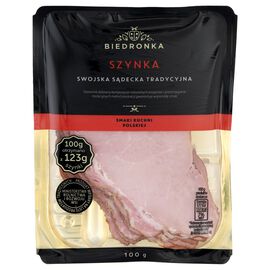 Biedronka Szynka swojska sądecka tradycyjna 100 g