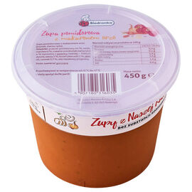 Biedronka Zupa pomidorowa z makaronem orzo 450 g