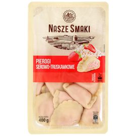 Nasze Smaki Pierogi serowo-truskawkowe 400 g