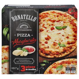 Donatello Pizza Margherita z pieca kamiennego  (3 x 339 g) 1017 g