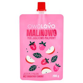 Owolovo Mus jabłkowo-malinowy 200 g