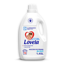 Lovela Baby  Hipoalergiczny płyn do prania białego dla niemowląt 1,45 l
