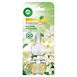 Air Wick Elektryczny odświeżacz powietrza białe kwiaty wkład 19 ml