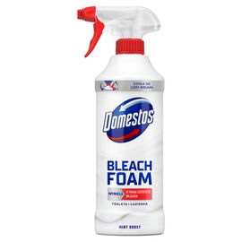 Domestos Mint Boost Czyszcząca piana z wybielaczem toaleta i łazienka 435 ml