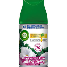 Air Wick Essential Oils Wkład zapachowy księżycowa lilia otulona satyną 250 ml