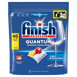 Finish Kapsułki do zmywarki Quantum lemon 46 szt.