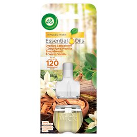 Air Wick Elektryczny odświeżacz powietrza drzewo sandałowe i zmysłowa wanilia wkład 19 ml
