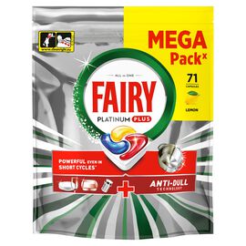 Fairy Platinum Plus Cytryna Tabletki do zmywarki All In One 71 tabletek