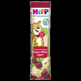 HiPP Batonik Owocowy Przyjaciel Banany-Wiśnie-Jogurt BIO po 1. roku 23 g