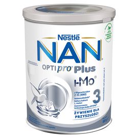 Nan OPTIpro Plus 3 HMO Produkt na bazie mleka dla małych dzieci 800 g