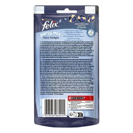 Felix Party Mix Dairy Delight o smaku pysznego odtłuszczonego mleka, smakowitego jogurtu i sera 60 g