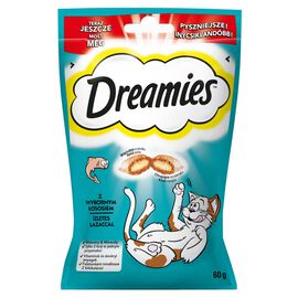 Dreamies Karma uzupełniająca z łososiem 60 g