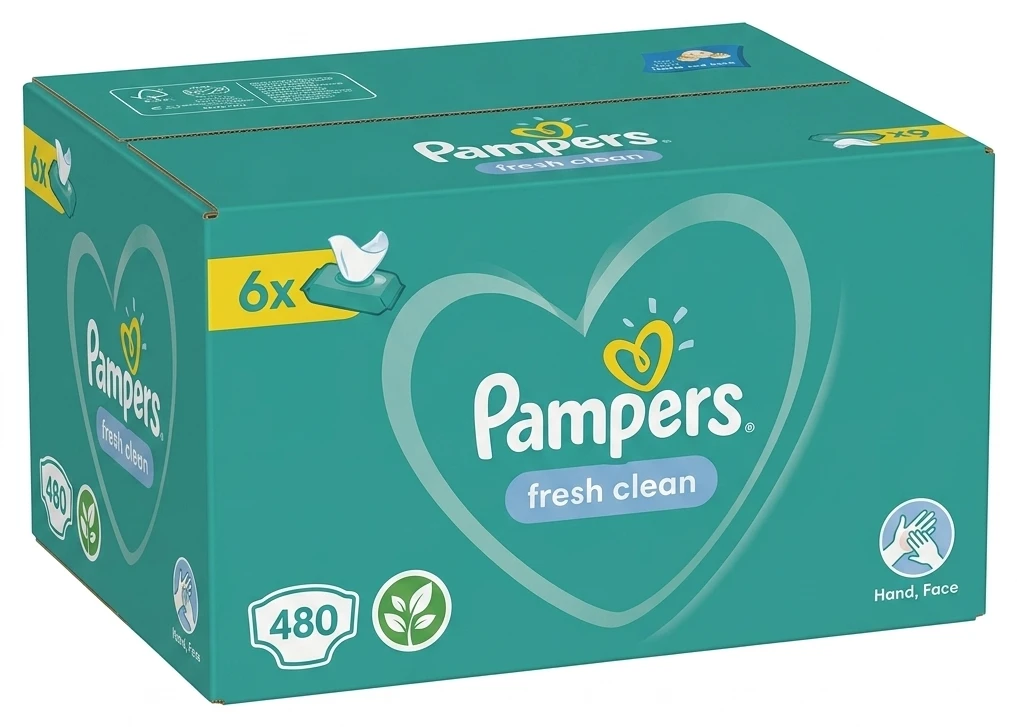 PAMPERS Chusteczki nawilżane