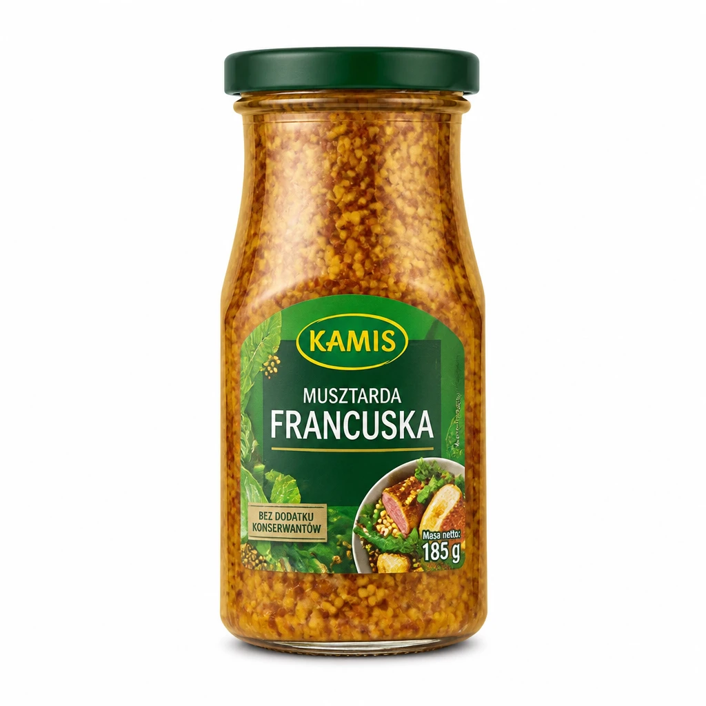 Musztarda francuska Kamis 185g