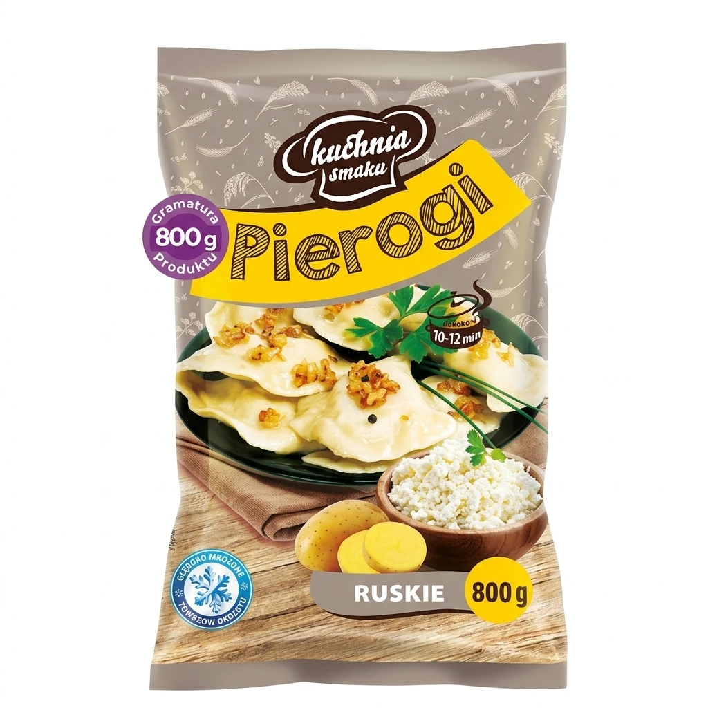 Pierogi ruskie Kuchnia Smaku 800g