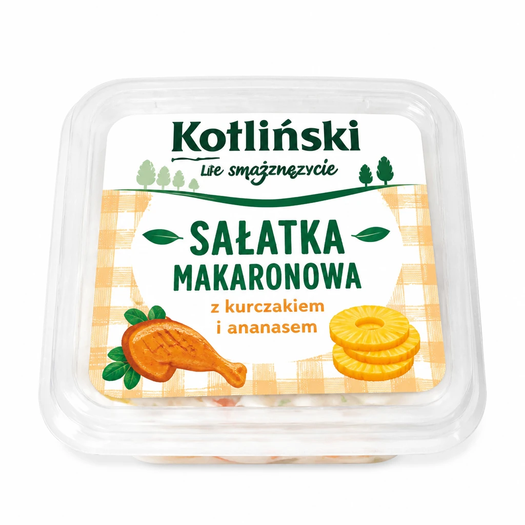 Sałatka makaronowa Kotliński 250g mix