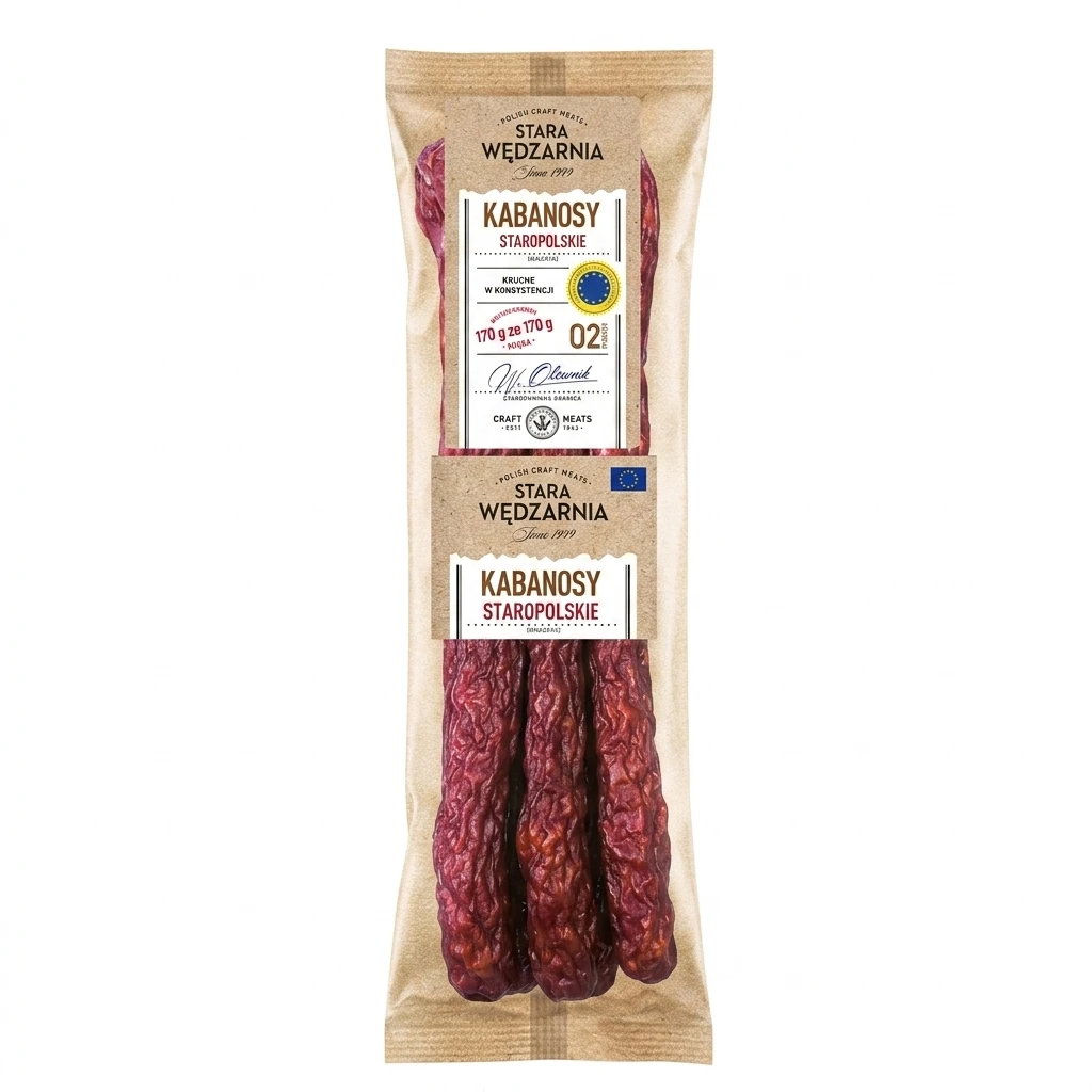 Kabanosy staropolskie Stara Wędzarnia 170g