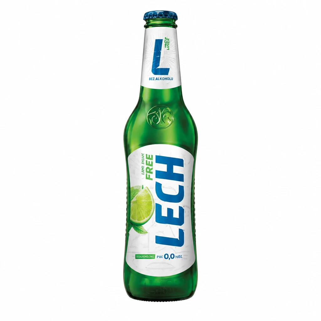 Piwo Lech free limonka mięta 330ml 0% but. bzzw.