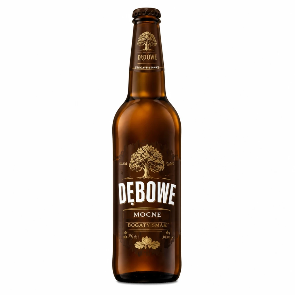 Piwo Dębowe mocne 0,5l 7% but. zw.