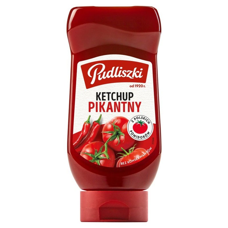 Ketchup pikantny Pudliszki 480 g