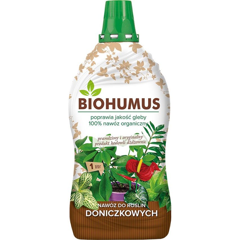 Biohumus nawóz do roślin doniczkowych Agrecol 1 l