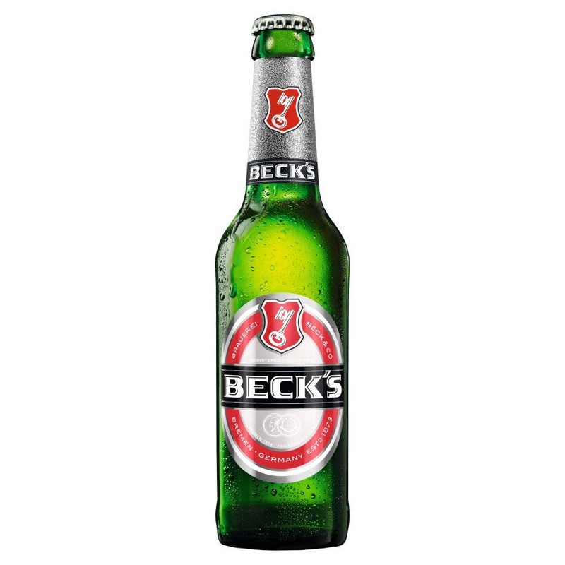 Piwo jasne pasteryzowane alk.5% obj. Beck's 330 ml