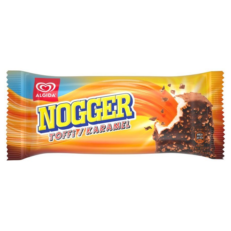 Lody toffi - karamel Nogger 90 ml