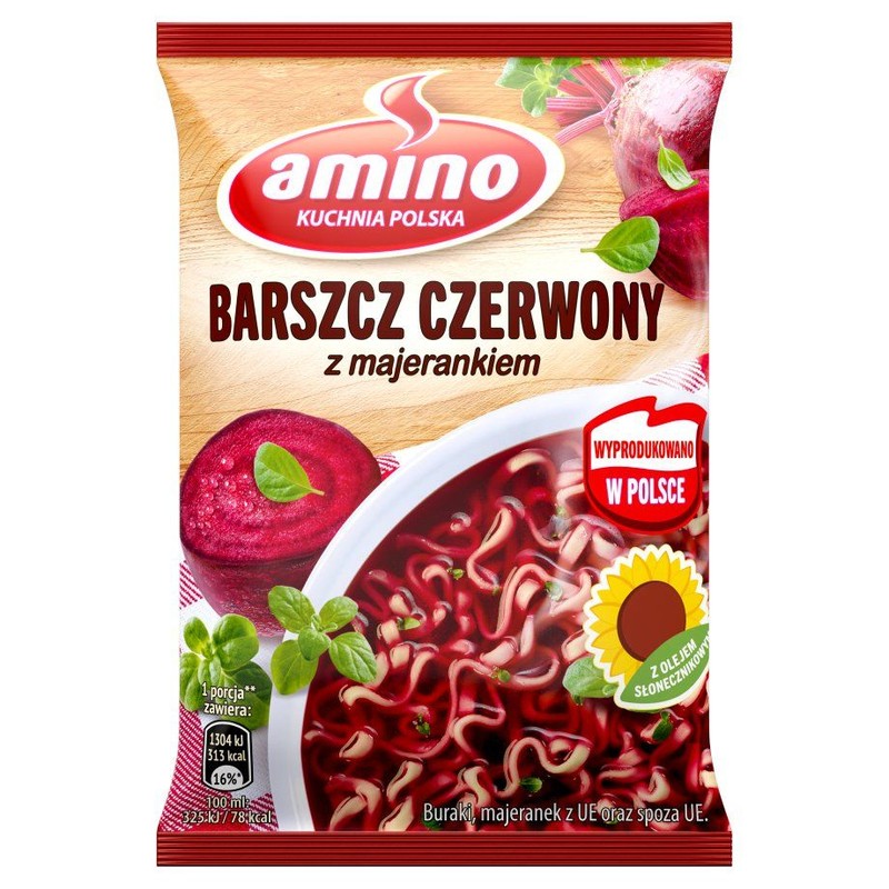 Zupa błyskawiczna Amino 66 g