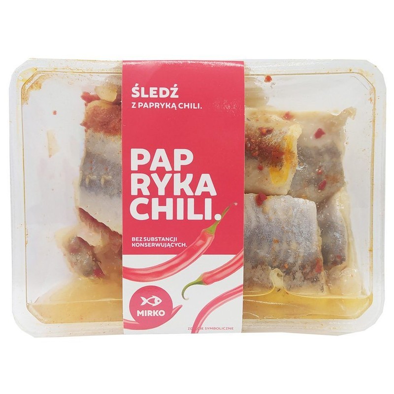 Śledź z papryką chili Mirko 200 g