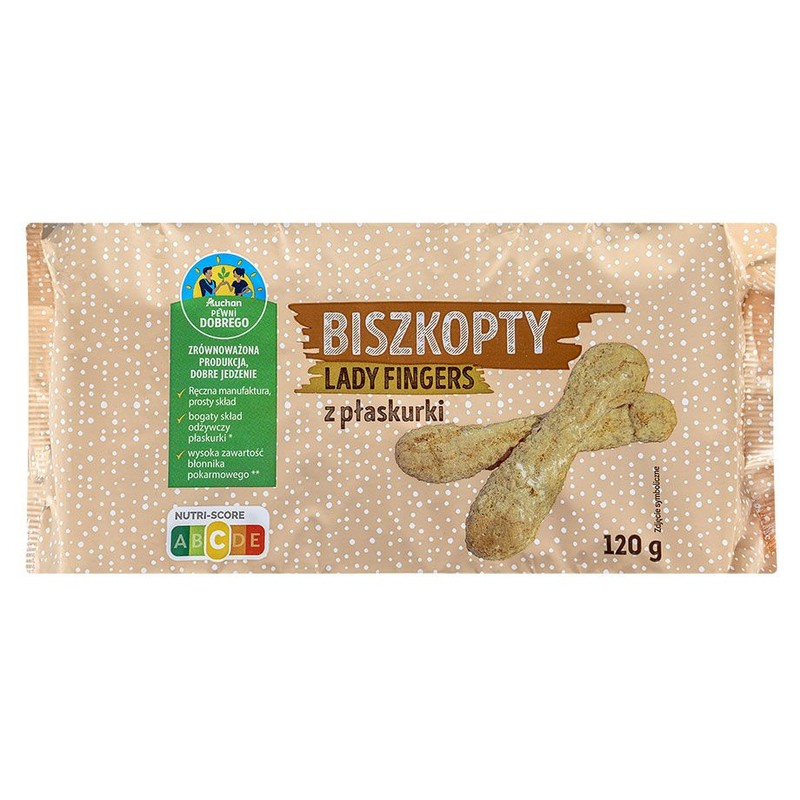 Biszkopty Lady Fingers Pewni Dobrego 120 g