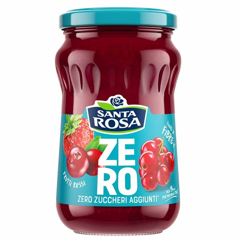 Dżem z czerwonych owoców bez cukru Santa Rosa 300 g