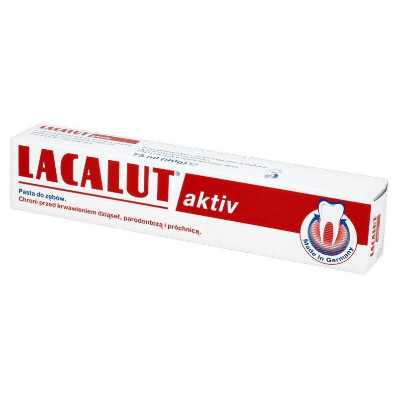 Pasta do zębów activ przeciw parodontozie LACALUT 75 ml
