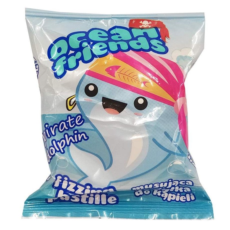 Musująca pastylka do kąpieli Ocean 1 sztuka
