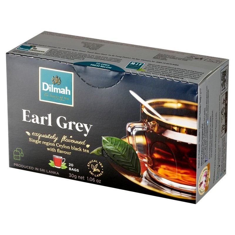 Czarna herbata z aromatem bergamoty Dilmah 20 torebek