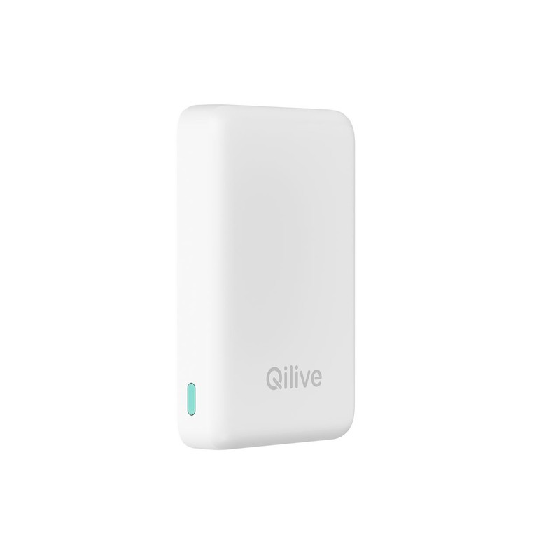 Powerbank 10 000 indukcja 15W biały Qilive 1 sztuka