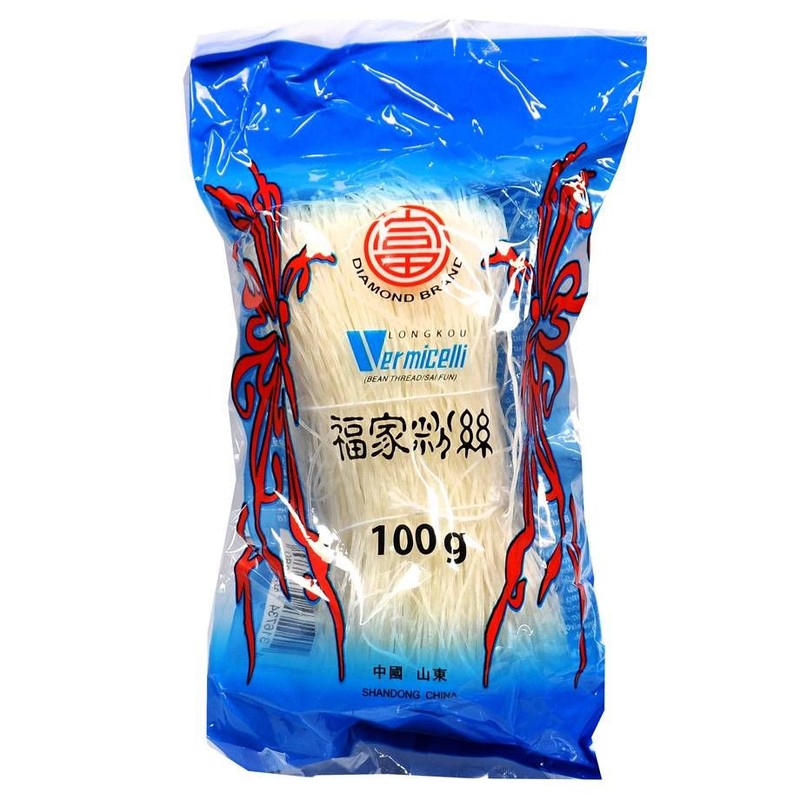 Makaron chiński szklisty ryżowy Vermicelli 100 g