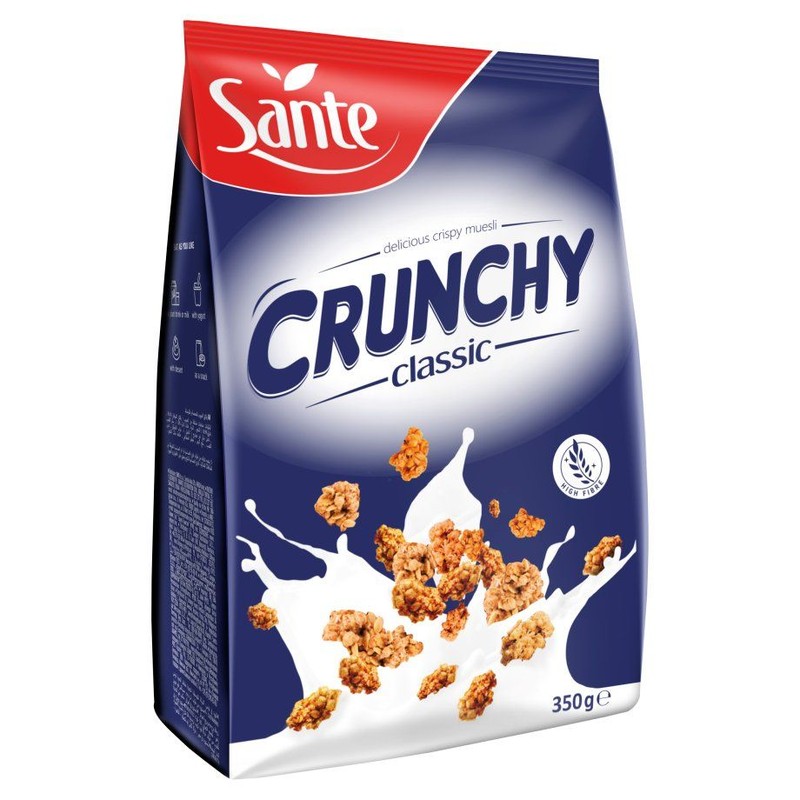 Chrupiące płatki zbożowe Sante 350 g