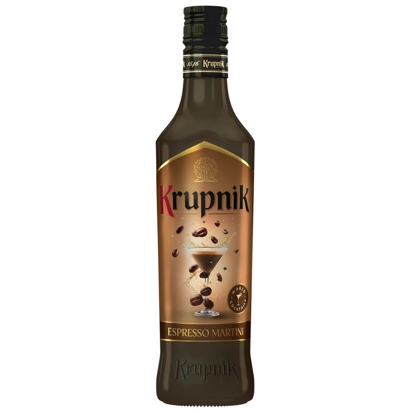 Likier mleczny Espresso Martini alk. 16,0% obj. Krupnik 500 ml