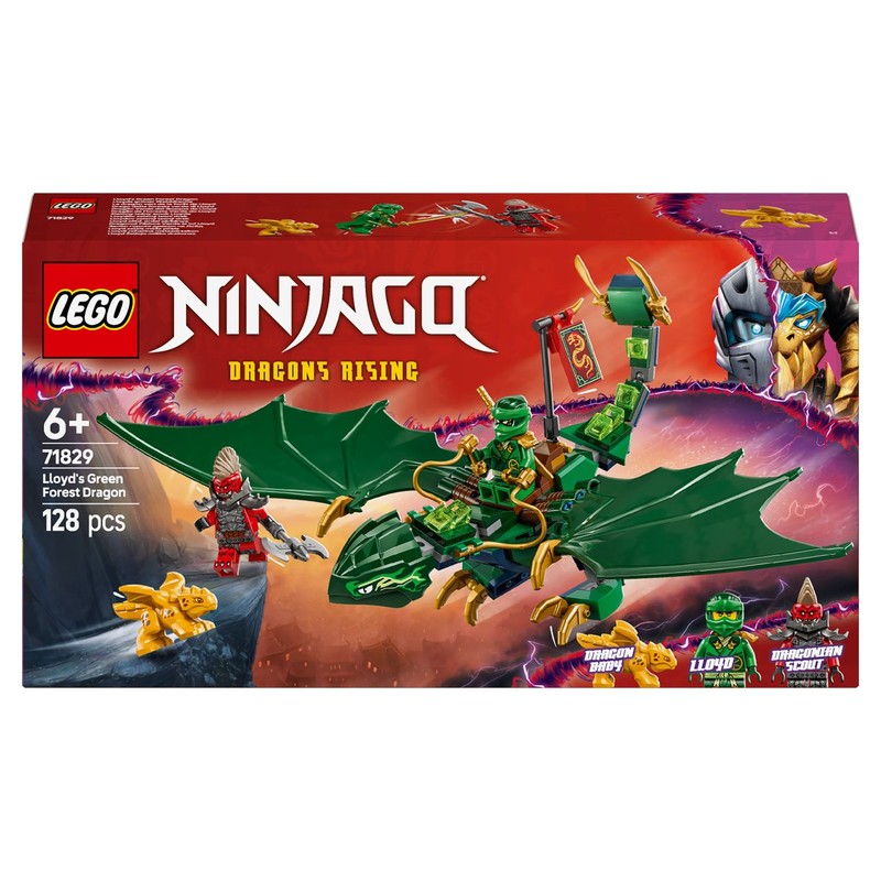 NINJAGO® Zielony leśny smok Lloyda 71829 LEGO 1 sztuka