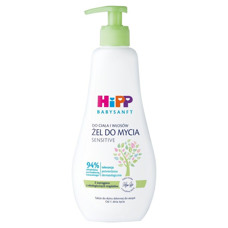 Żel do mycia ciała i włosów HiPP 400 ml