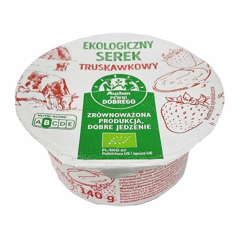 Serek truskawkowy Pewni Dobrego 140 g